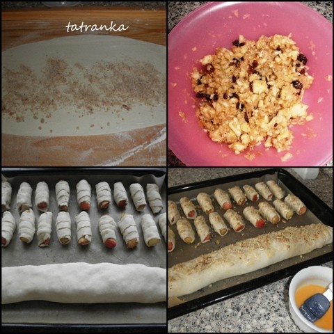 Jabĺčko v tuneli, dva krát (fotorecept) - obrázok 4