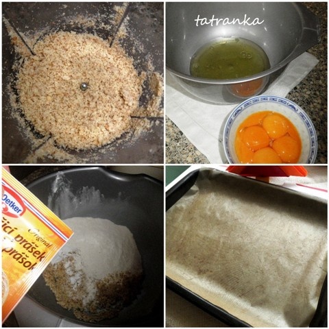 Ovocná orechová roláda s kivi (fotorecept) - obrázok 3