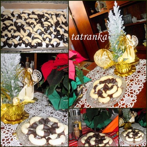 Kokosové rožky s čokoládkou (fotorecept) - obrázok 3