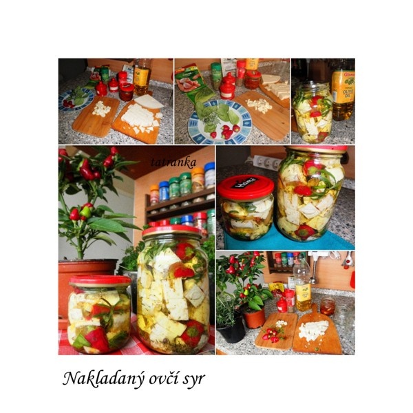 Nakladaný ovčí syr ( fotorecept ) - obrázok 5