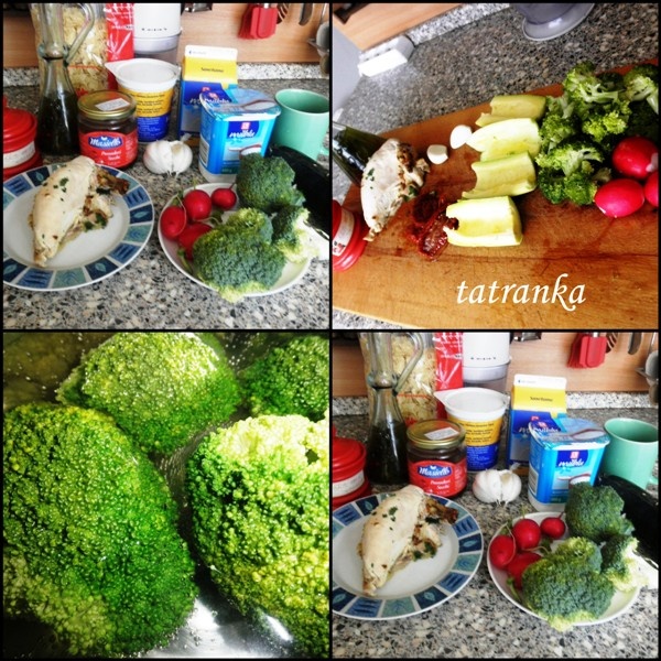 Cestovinový šalát s pečeným mäsom (fotorecept) - obrázok 1