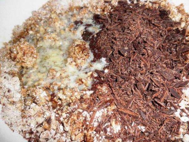 Čokoládovo-orechové kookies (fotorecept) - obrázok 2