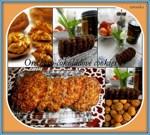 Čokoládovo-orechové kookies (fotorecept) - obrázok 11