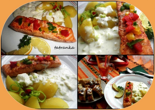 Losos na pórovej omáčke (fotorecept) - obrázok 4