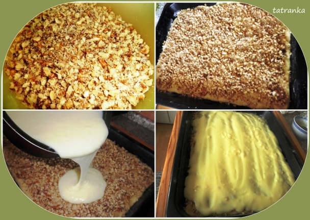 Pudingový mrežovník s rebarborou a orechami (fotorecept) - obrázok 4