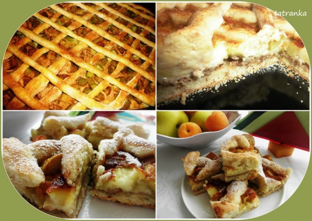 Pudingový mrežovník s rebarborou a orechami (fotorecept) - obrázok 6