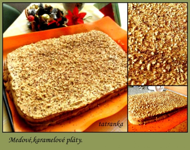 Medové rezy skoro ako Marlenka (fotorecept) - obrázok 6