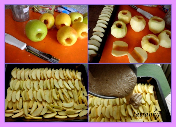 Jablčné karamelové rezy (fotorecept) - obrázok 4