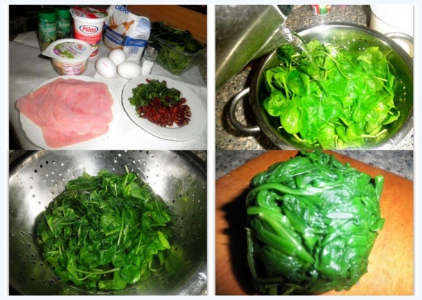 Špenátová roláda (fotorecept) - obrázok 1