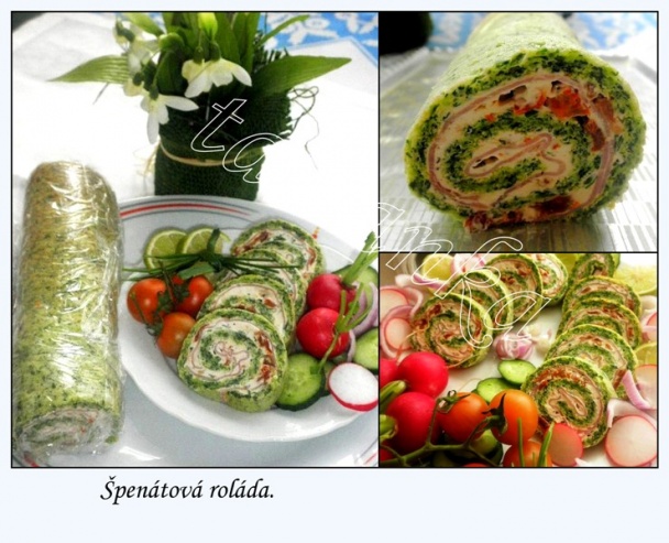 Špenátová roláda (fotorecept) - obrázok 5