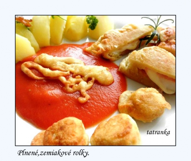 Zemiakové rolky plnené šunkou a syrom (fotorecept) - obrázok 12