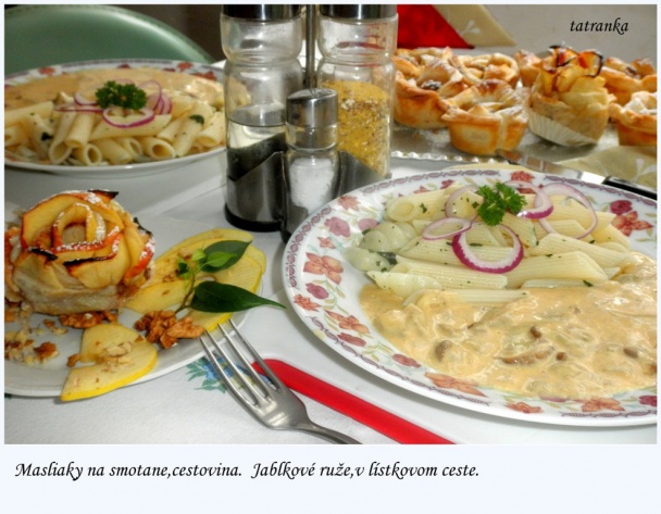 Jablkové ruže v lístkovom ceste (fotorecept) - obrázok 6