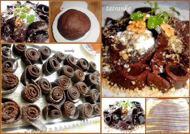 Kakaové cestoviny s orechami (fotorecept) - obrázok 7