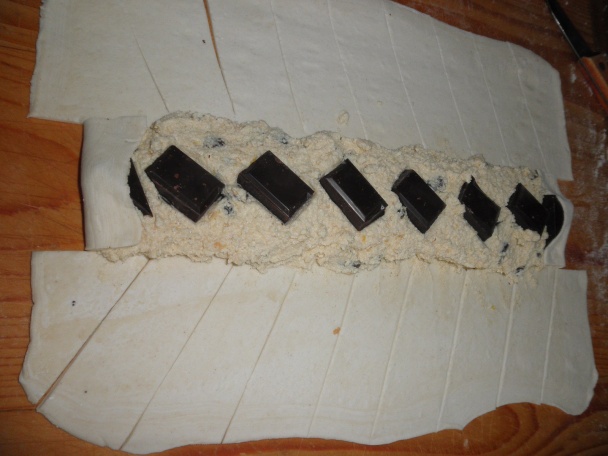 Tvarohový pletený koláč s čokoládou (fotorecept) - obrázok 7