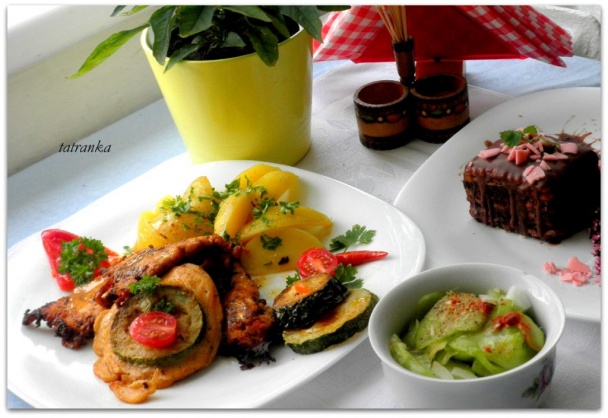 Čokoládové ružové kocky (fotorecept) - obrázok 5