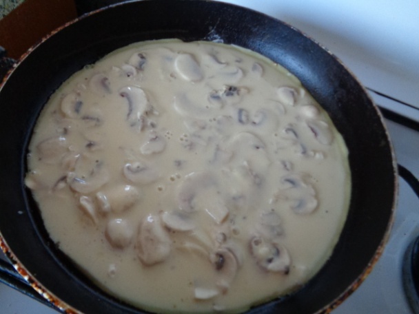 Hubové palacinky plnené špenátom (fotorecept) - obrázok 9