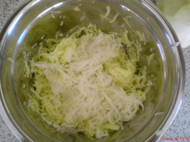 Ryžovo-kalerábové placky (fotorecept) - obrázok 1