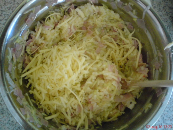 Ryžovo-kalerábové placky (fotorecept) - obrázok 3