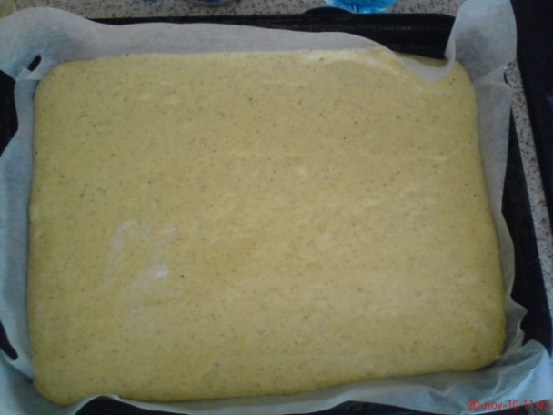 Orechový koláč so snehom - obrázok 3