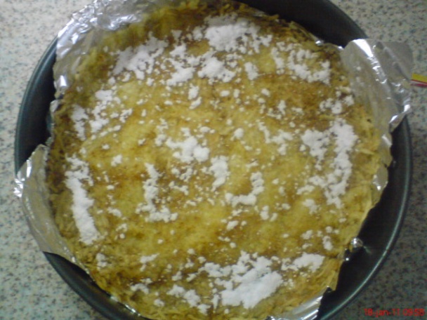 Obrátený jablčník s kokosovým krémom (fotorecept) - obrázok 2