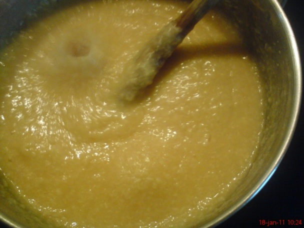 Obrátený jablčník s kokosovým krémom (fotorecept) - obrázok 5