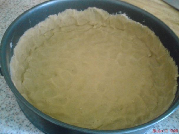 Tvarohová zebra torta s ovocím (fotorecept) - obrázok 1