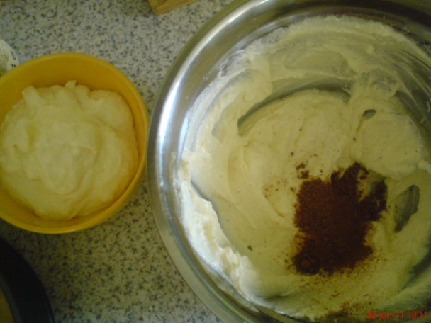 Tvarohová zebra torta s ovocím (fotorecept) - obrázok 2