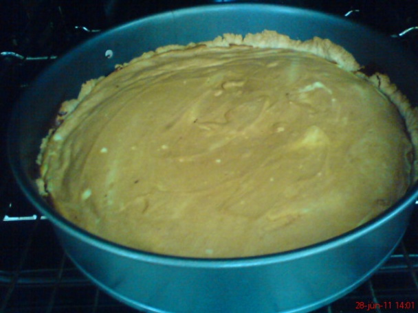 Tvarohová zebra torta s ovocím (fotorecept) - obrázok 4