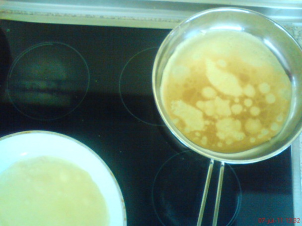 Zapekané palacinky s tvarohom a pudingom (fotorecept) - obrázok 1