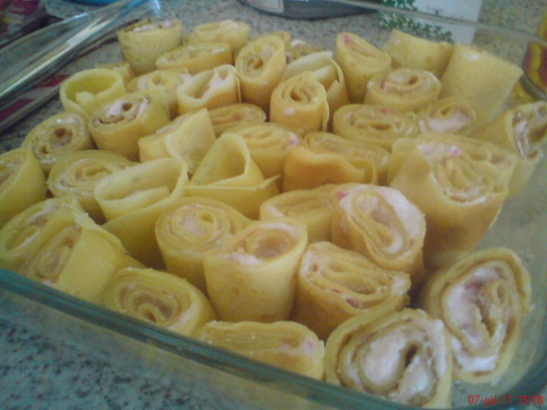 Zapekané palacinky s tvarohom a pudingom (fotorecept) - obrázok 5