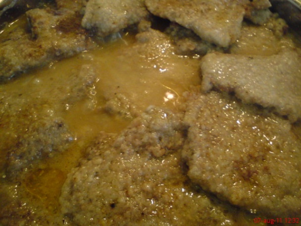 Dusené rezne s hríbovou omáčkou (fotorecept) - obrázok 4