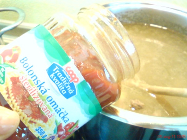 Guláš s bolonskou omáčkou (fotorecept) - obrázok 3