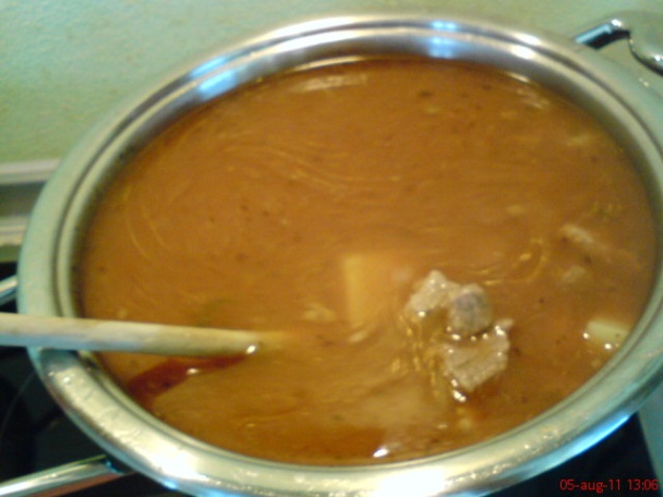 Guláš s bolonskou omáčkou (fotorecept) - obrázok 4