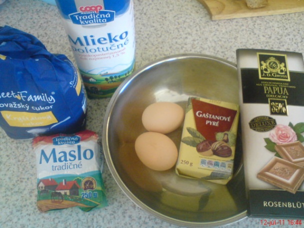 Gaštanové suflé - obrázok 1