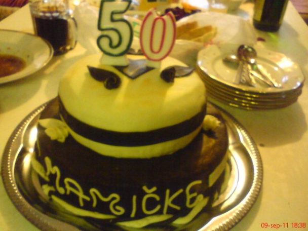 Poschodová torta - After eight + gaštanová - obrázok 5