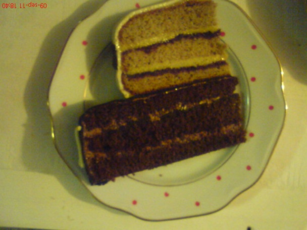 Poschodová torta - After eight + gaštanová - obrázok 6