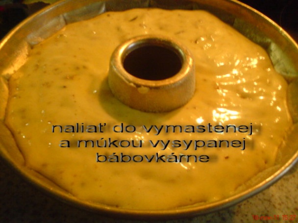 Banánová bábovka s margotkou (fotorecept) - obrázok 4