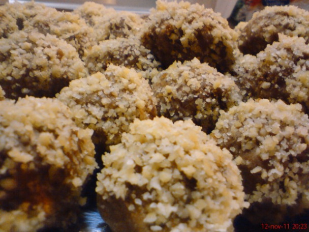 Gaštanové guličky s okrajkami - obrázok 3