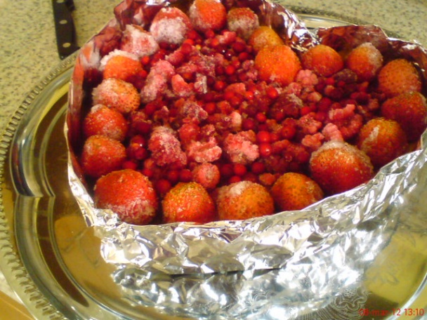 Piškótová ovocná torta (fotorecept) - obrázok 2