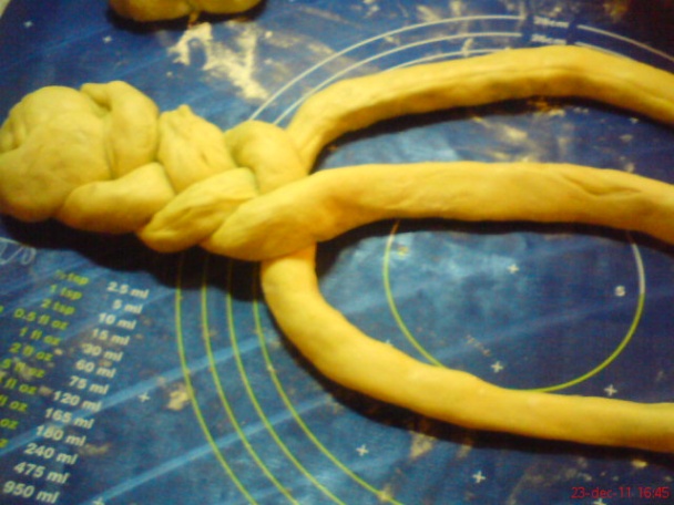 Smotanová vianočka (fotorecept) - obrázok 2