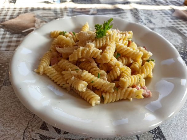 Cestoviny so slaninou a s hubami (fotorecept)  - obrázok 4