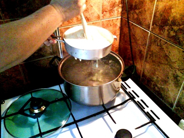 Falošné bryndzové halušky (fotorecept) - obrázok 5