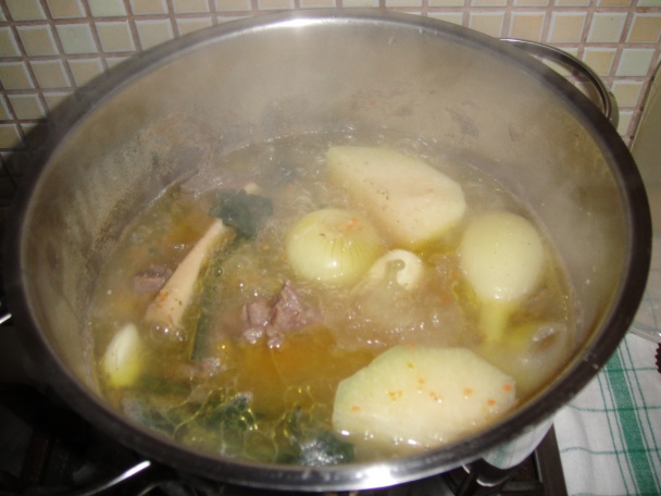 Špiková kosť s chlebíkom (fotorecept) - obrázok 1