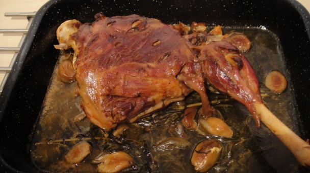 Pečené jahňacie stehno na rozmaríne (fotorecept) - obrázok 5