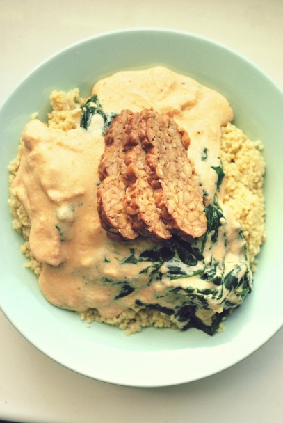 Pšeno so špenátom a tavenýrom - obrázok 4