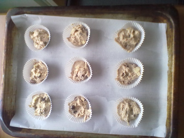 Muffiny s čokoládkou (foto) - obrázok 3