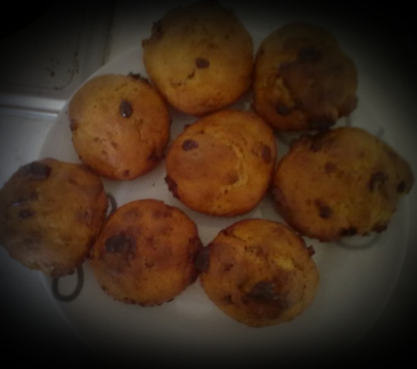 Muffiny s čokoládkou (foto) - obrázok 4