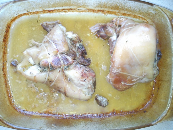 Pečené bravčové koleno s tymianom (fotorecept) - obrázok 7