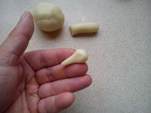 Ruže z marcipánu (fotorecept) - obrázok 2