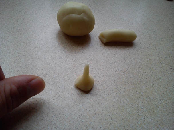 Ruže z marcipánu (fotorecept) - obrázok 3